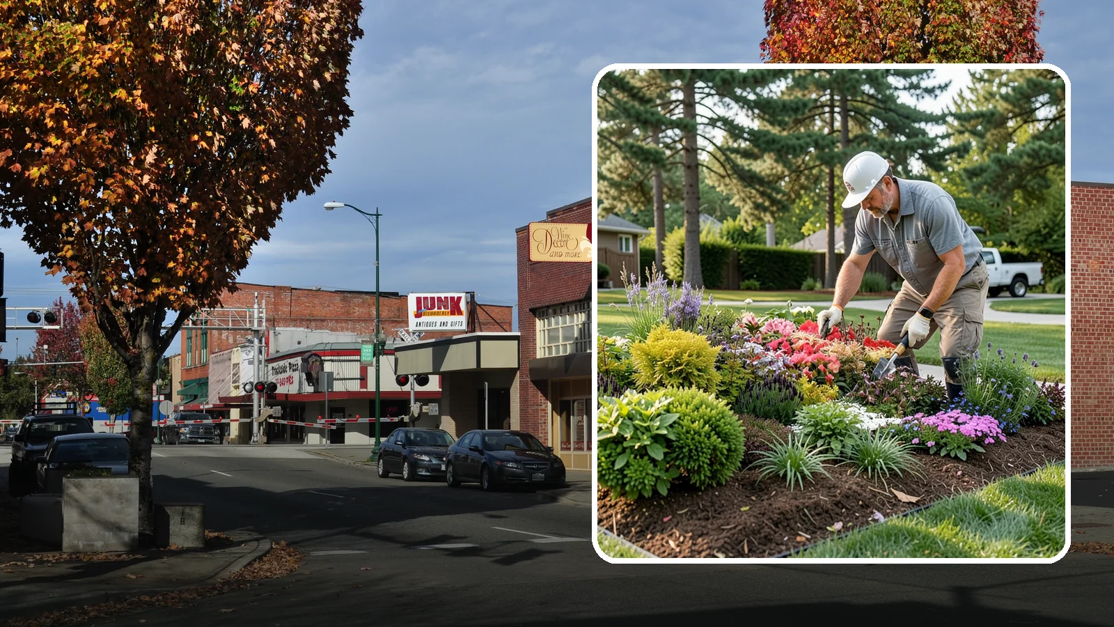 Seasonal Planting in Puyallup, Pierce County, WA - We refresh beds and containers with color and structure chosen to thrive in the Pacific Northwest's mild, wet seasons.