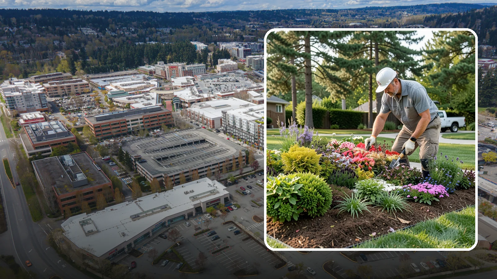 Seasonal Planting in Redmond, King County, WA - We refresh beds and containers with color and structure chosen to thrive in the Pacific Northwest's mild, wet seasons.