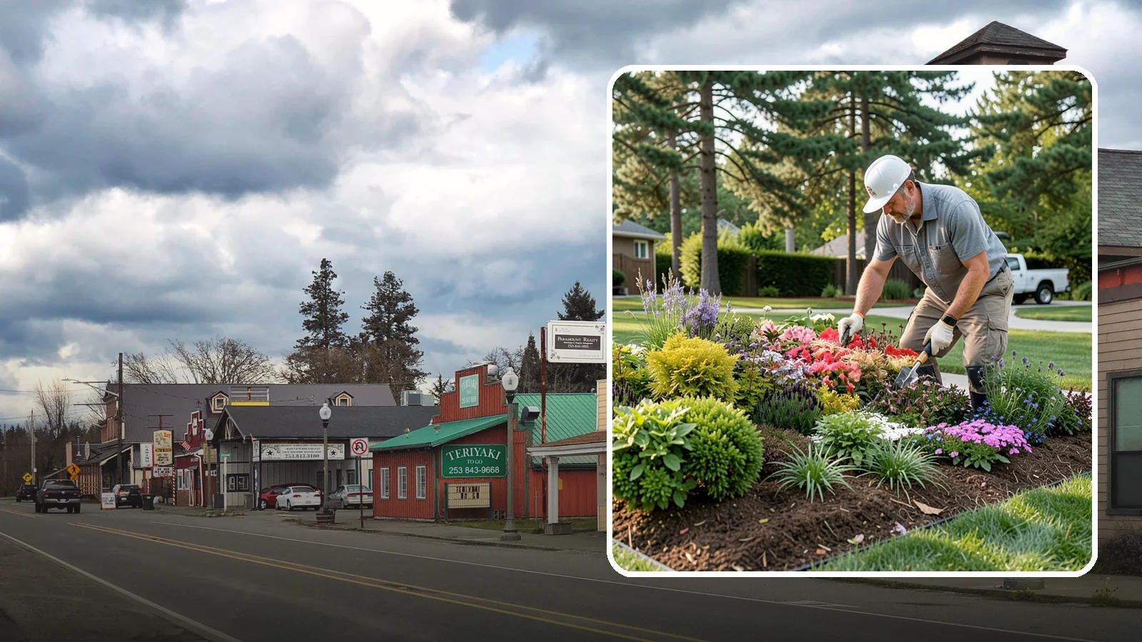 Seasonal Planting in Roy, Pierce County, WA - We refresh beds and containers with color and structure chosen to thrive in the Pacific Northwest's mild, wet seasons.