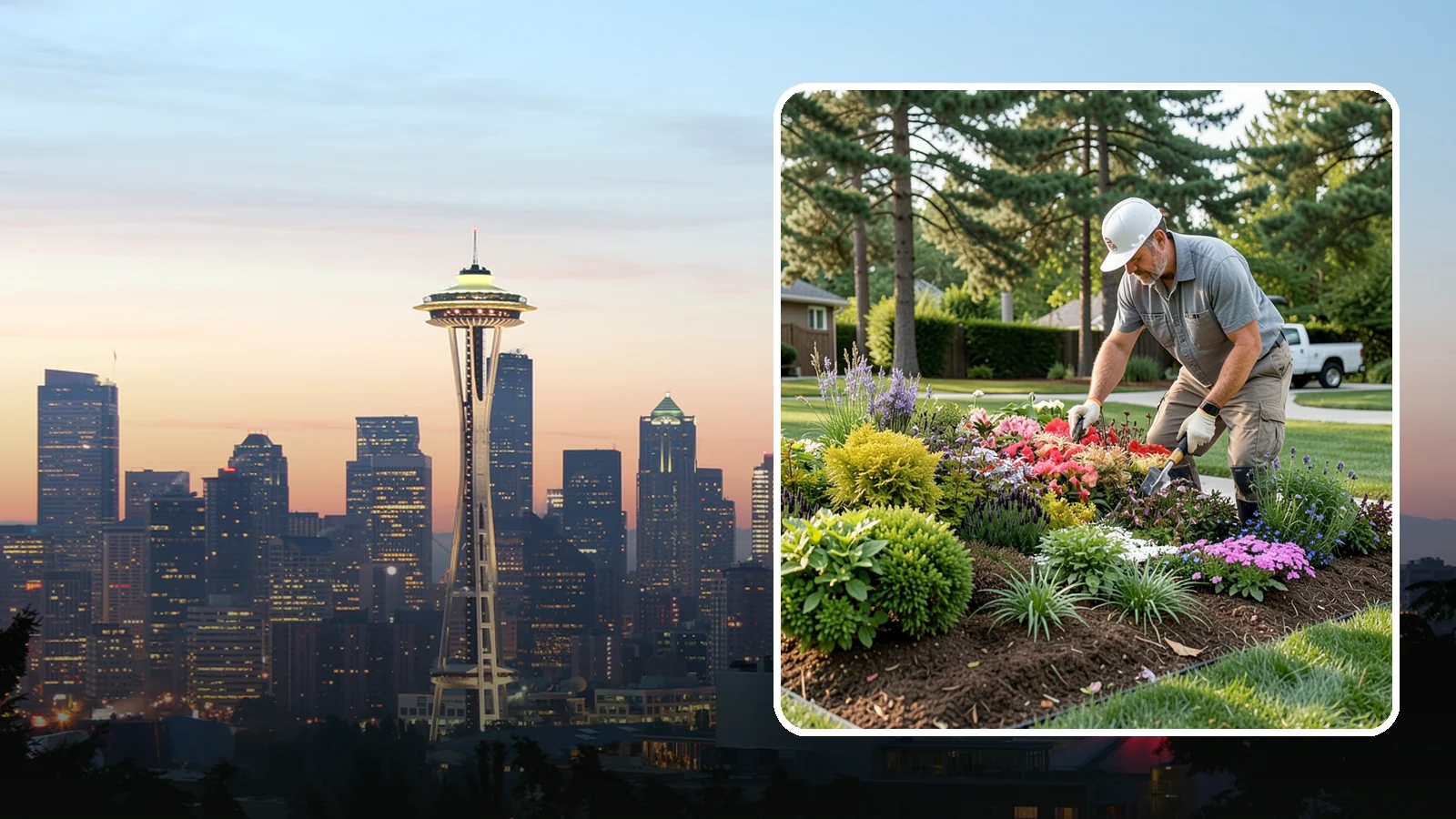 Seasonal Planting in Seattle, King County, WA - We refresh beds and containers with color and structure chosen to thrive in the Pacific Northwest's mild, wet seasons.