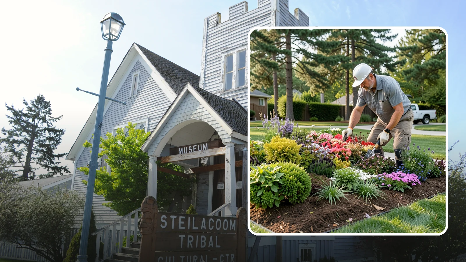 Seasonal Planting in Steilacoom, Pierce County, WA - We refresh beds and containers with color and structure chosen to thrive in the Pacific Northwest's mild, wet seasons.