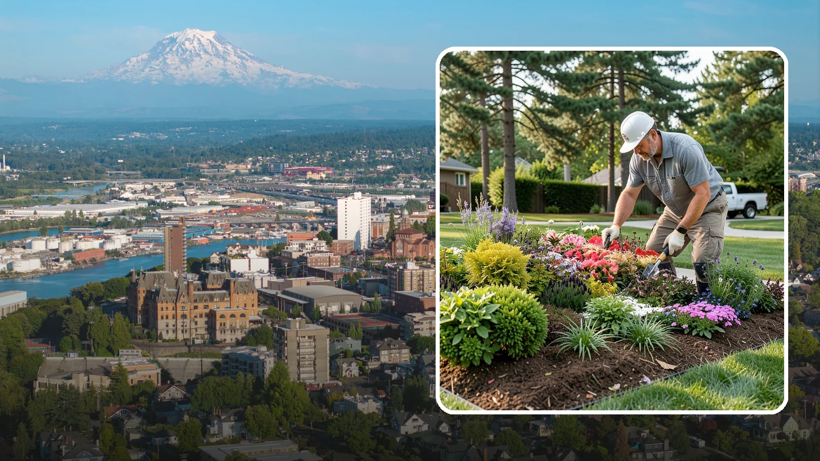 Seasonal Planting in Tacoma, Pierce County, WA - We refresh beds and containers with color and structure chosen to thrive in the Pacific Northwest's mild, wet seasons.