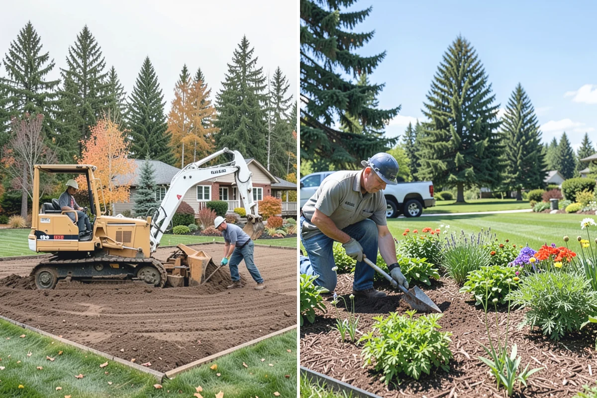 Seasonal Planting in Woodinville, King County, WA - Evaluate soil, drainage, and light conditions on-site