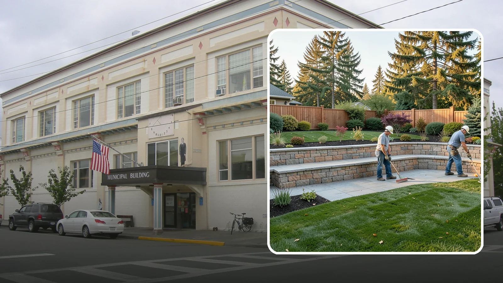 Seating Wall Installation in Anacortes, Skagit County, WA - Built-in seating walls that add permanent seating and definition to patios and gathering spaces.