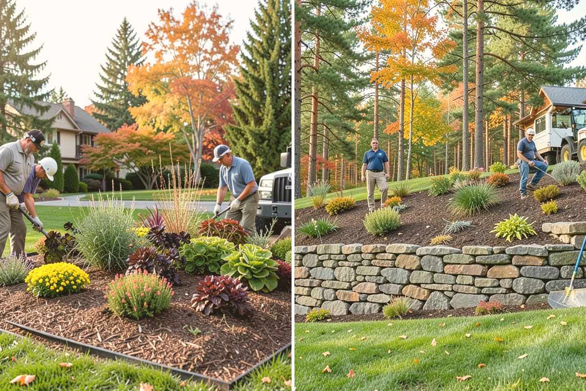 Seating Wall Installation in Bellevue, King County, WA - Plan the wall layout and seating height