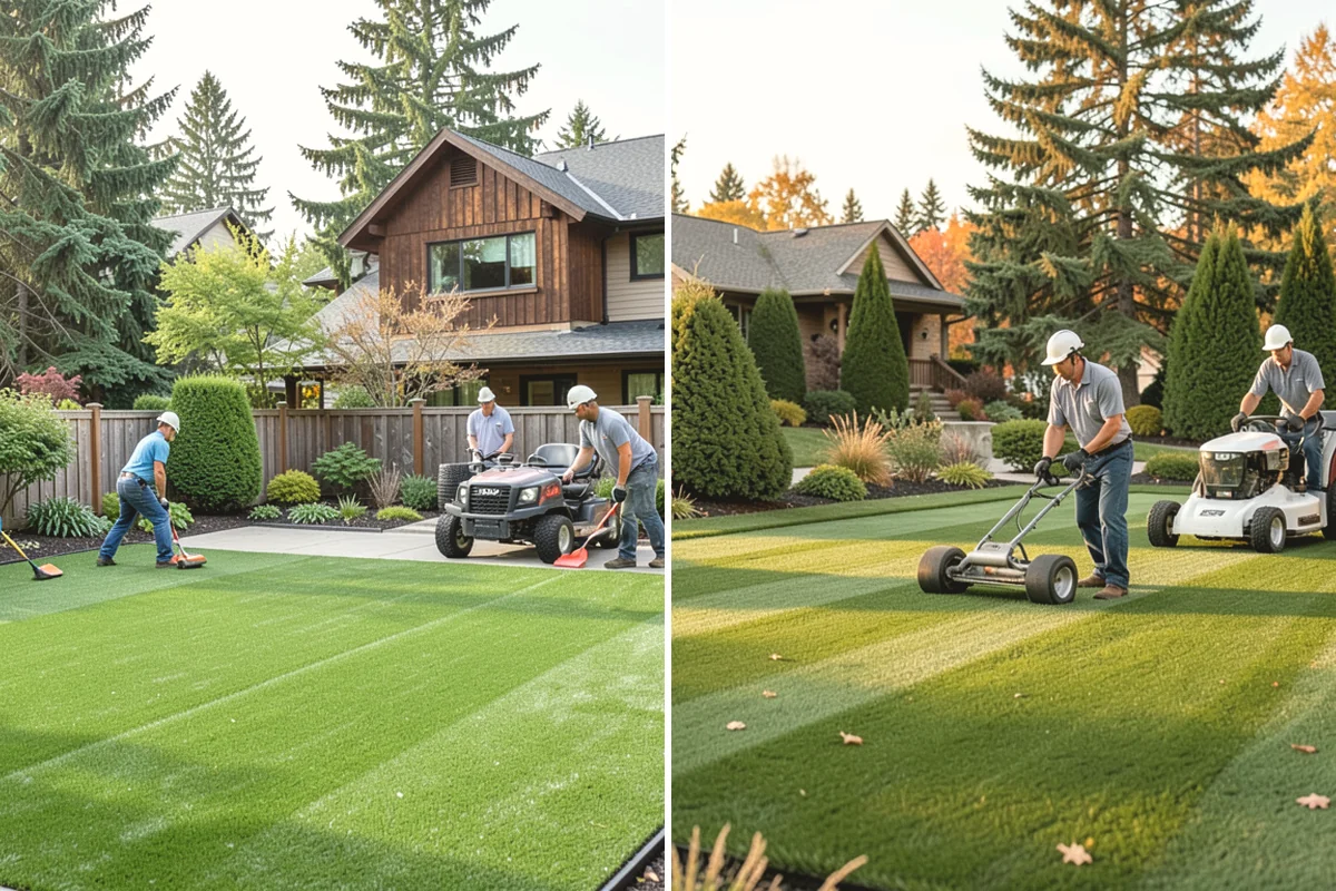 Seating Wall Installation in Burien, King County, WA - Plan the wall layout and seating height
