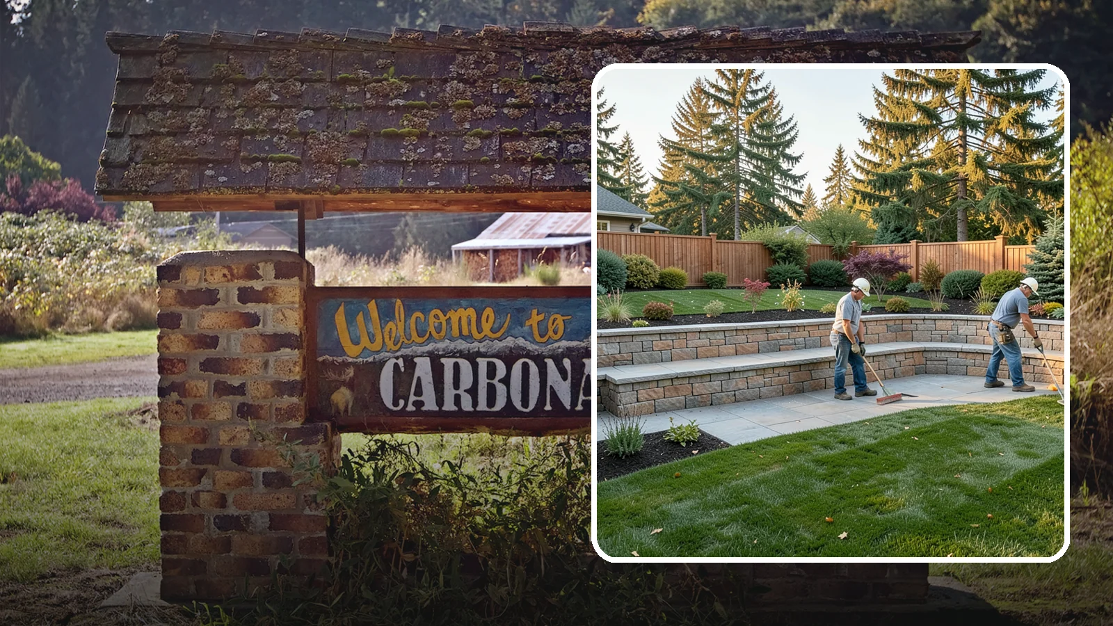 Seating Wall Installation in Carbonado, Pierce County, WA - Built-in seating walls that add permanent seating and definition to patios and gathering spaces.