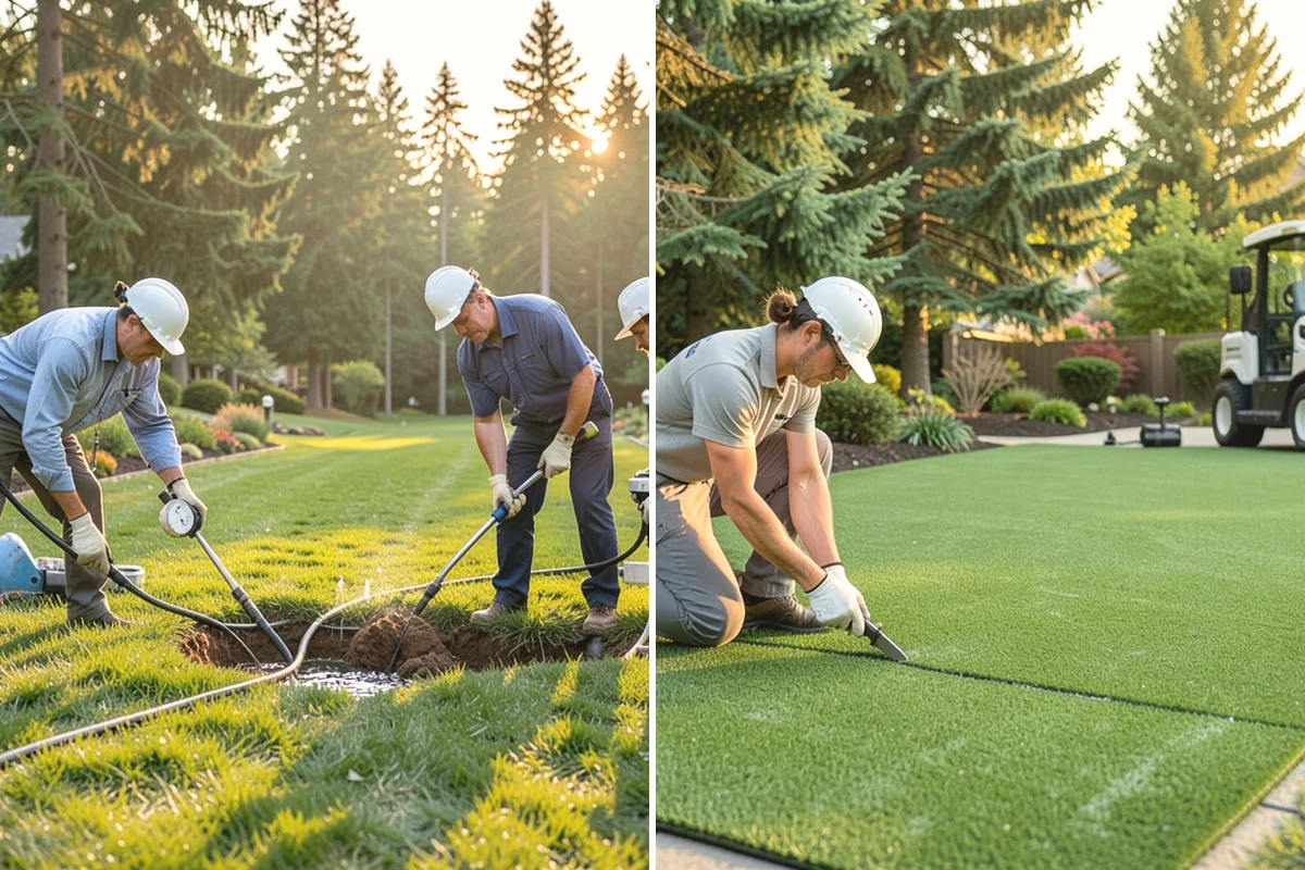 Seating Wall Installation in Covington, King County, WA - Plan the wall layout and seating height