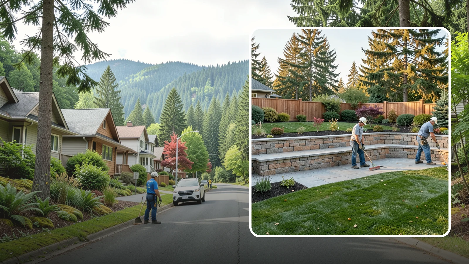 Seating Wall Installation in Darrington, Snohomish County, WA - Built-in seating walls that add permanent seating and definition to patios and gathering spaces.
