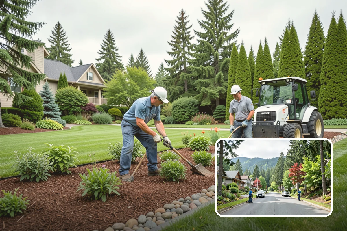 Seating Wall Installation in Darrington, Snohomish County, WA - Permanent seating without clutter
