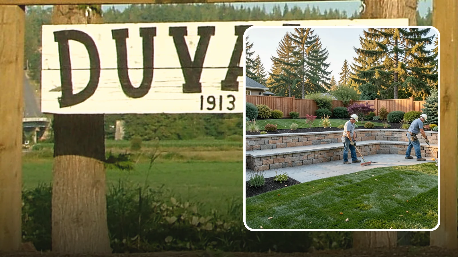 Seating Wall Installation in Duvall, King County, WA - Built-in seating walls that add permanent seating and definition to patios and gathering spaces.