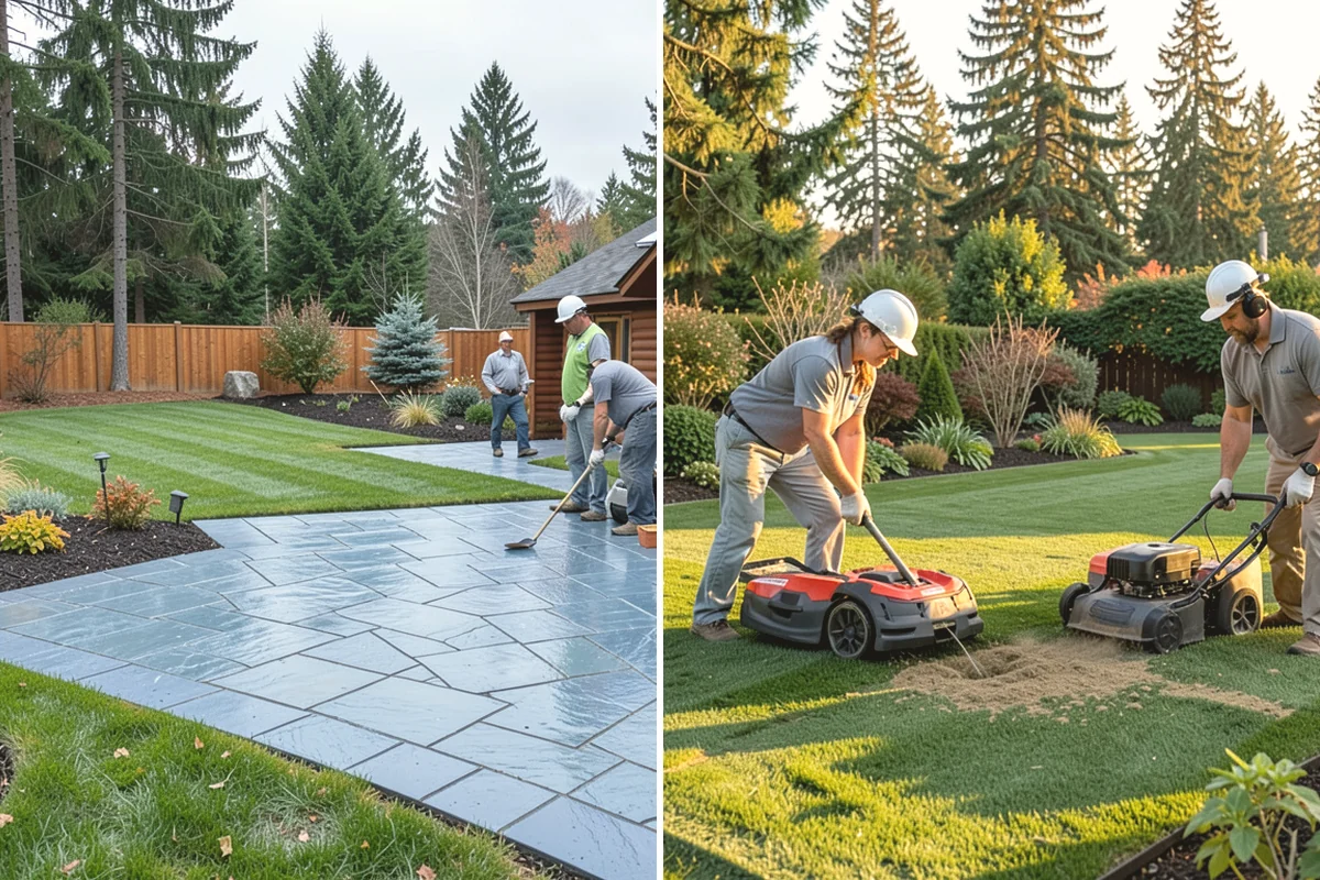 Seating Wall Installation in Duvall, King County, WA - Plan the wall layout and seating height