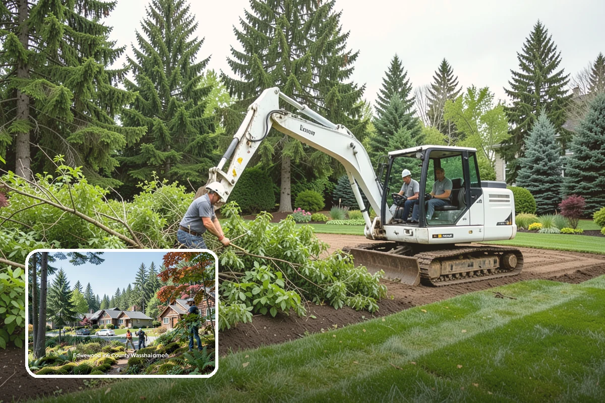 Seating Wall Installation in Edgewood, Pierce County, WA - Permanent seating without clutter