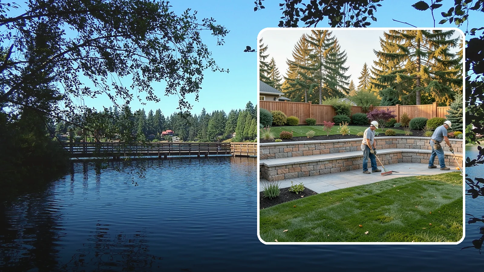 Seating Wall Installation in Federal Way, King County, WA - Built-in seating walls that add permanent seating and definition to patios and gathering spaces.