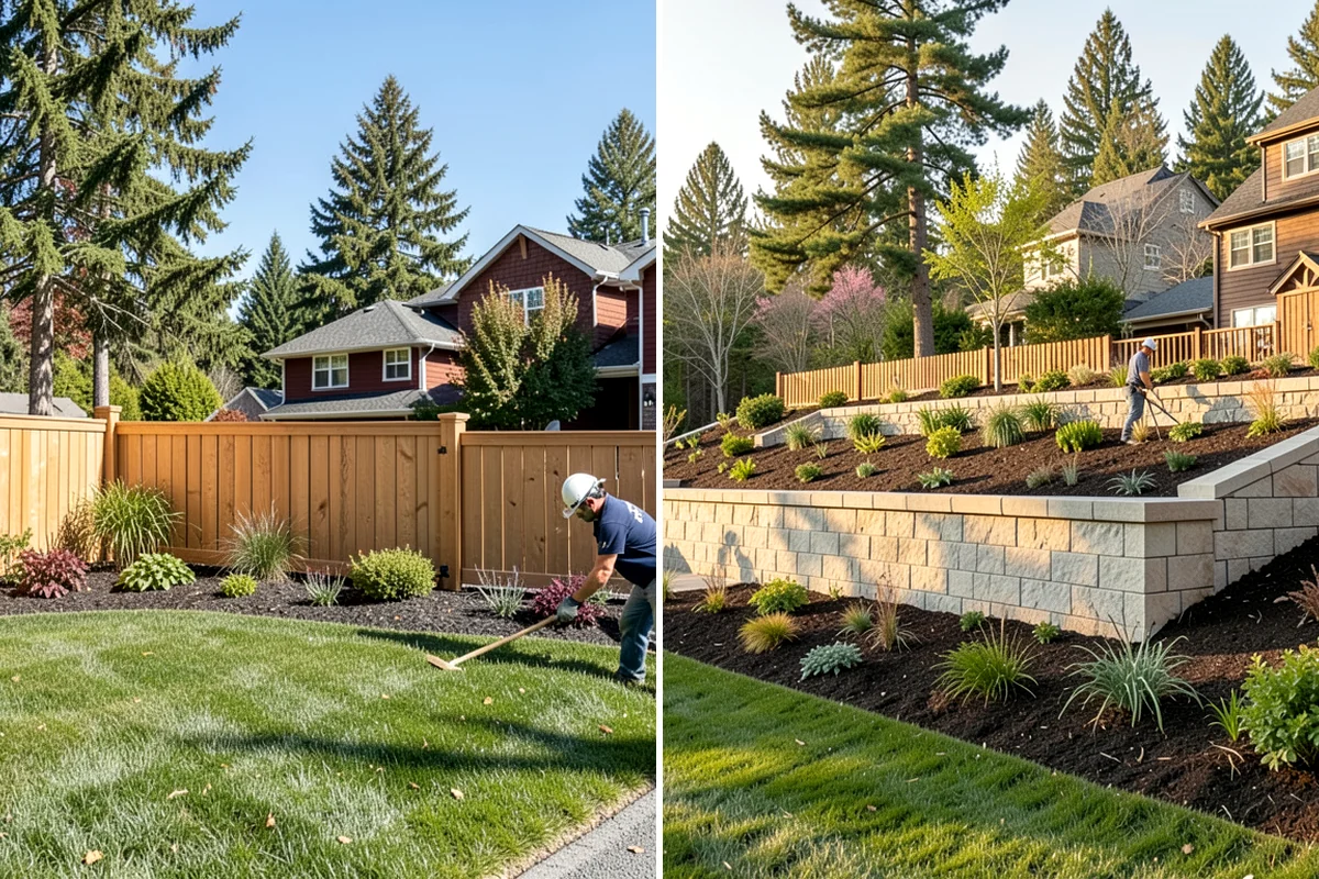 Seating Wall Installation in Federal Way, King County, WA - Plan the wall layout and seating height