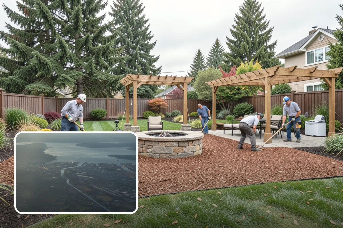Seating Wall Installation in Fife, Pierce County, WA - Permanent seating without clutter