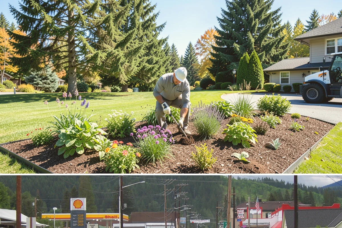 Seating Wall Installation in Granite Falls, Snohomish County, WA - Best built spring through fall.
