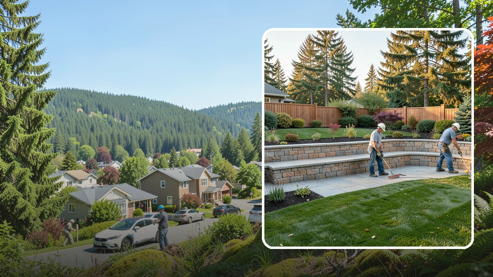 Seating Wall Installation in Index, Snohomish County, WA - Built-in seating walls that add permanent seating and definition to patios and gathering spaces.