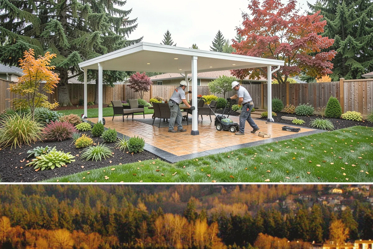 Seating Wall Installation in Kenmore, King County, WA - Best built spring through fall.
