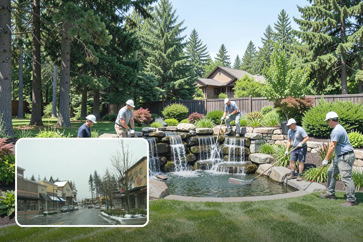 Seating Wall Installation in Mill Creek, Snohomish County, WA - Permanent seating without clutter