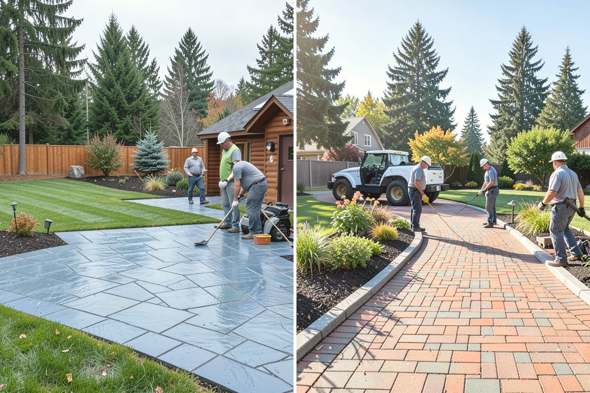 Seating Wall Installation in Mill Creek, Snohomish County, WA - Plan the wall layout and seating height
