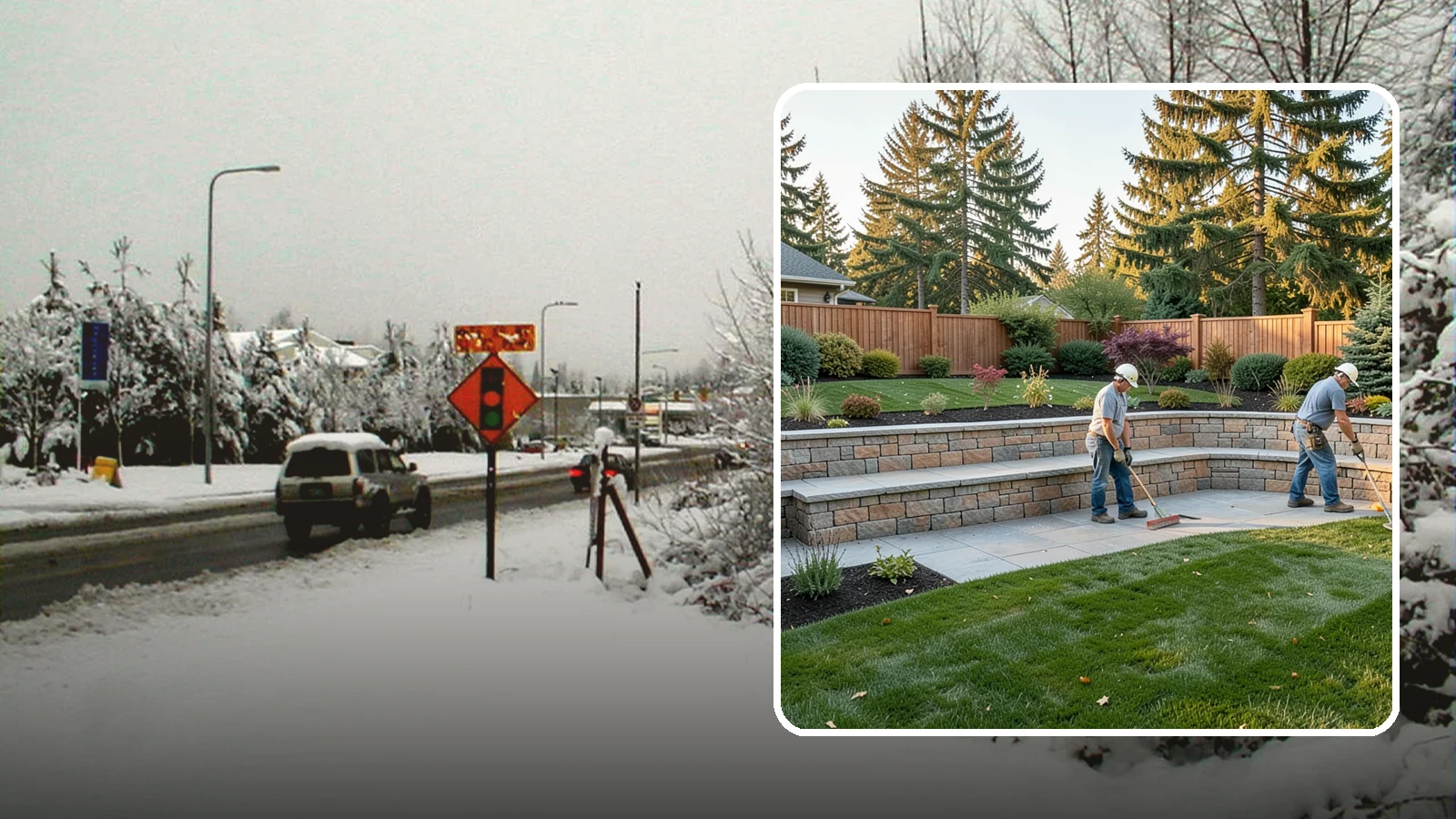 Seating Wall Installation in Newcastle, King County, WA - Built-in seating walls that add permanent seating and definition to patios and gathering spaces.