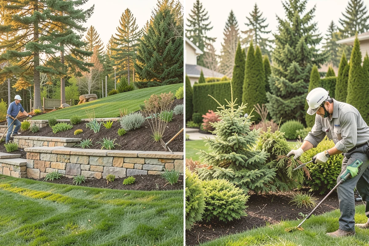 Seating Wall Installation in Newcastle, King County, WA - Plan the wall layout and seating height