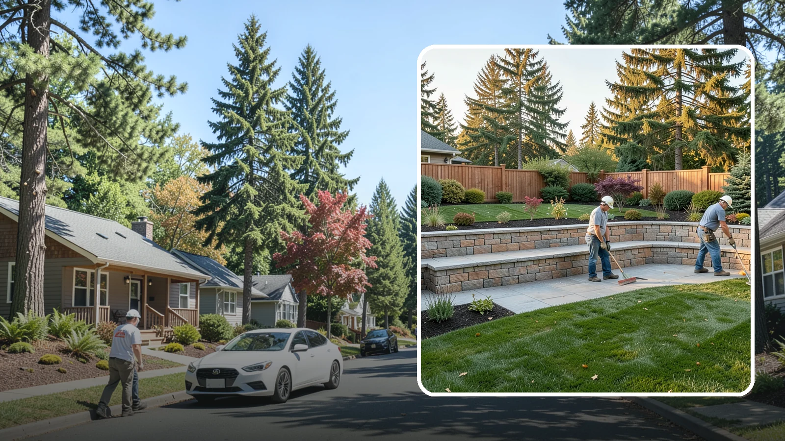 Seating Wall Installation in Orting, Pierce County, WA - Built-in seating walls that add permanent seating and definition to patios and gathering spaces.
