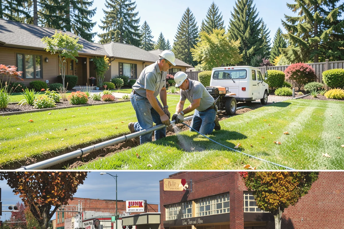 Seating Wall Installation in Puyallup, Pierce County, WA - Best built spring through fall.