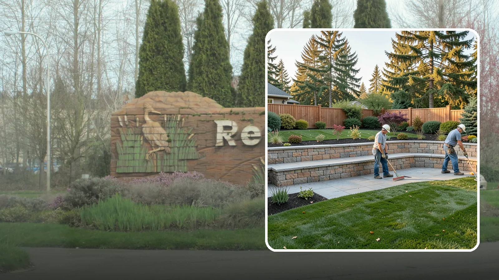 Seating Wall Installation in Renton, King County, WA - Built-in seating walls that add permanent seating and definition to patios and gathering spaces.