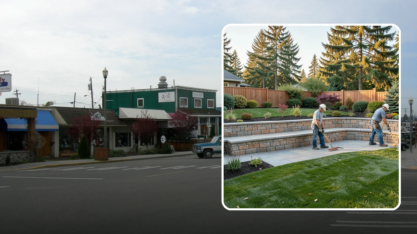 Seating Wall Installation in Stanwood, Snohomish County, WA - Built-in seating walls that add permanent seating and definition to patios and gathering spaces.
