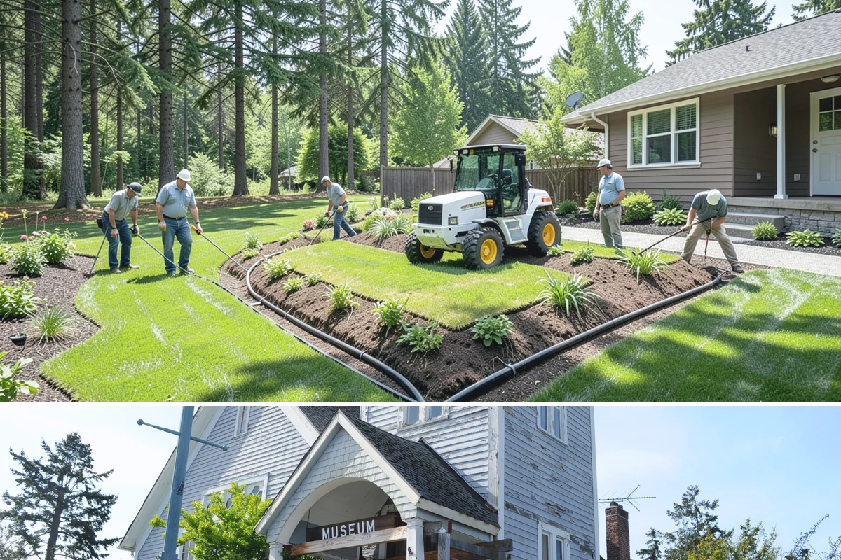 Seating Wall Installation in Steilacoom, Pierce County, WA - Best built spring through fall.