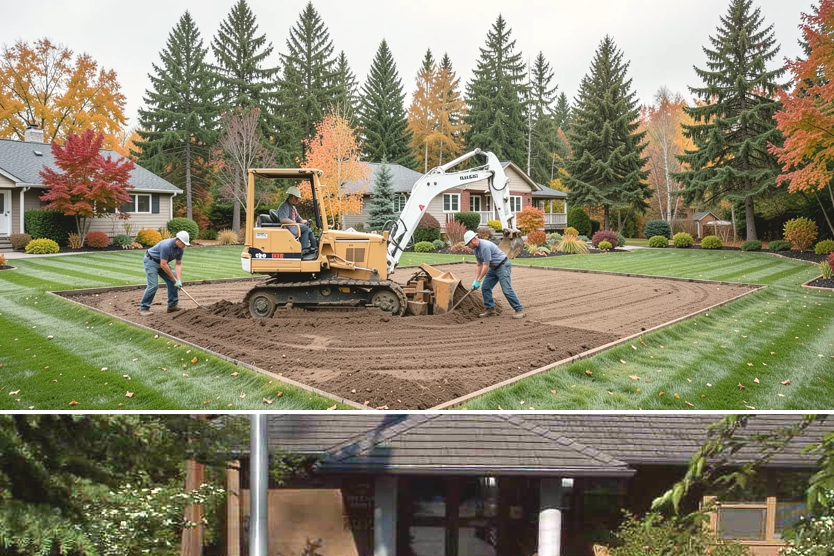 Seating Wall Installation in Yarrow Point, King County, WA - Best built spring through fall.