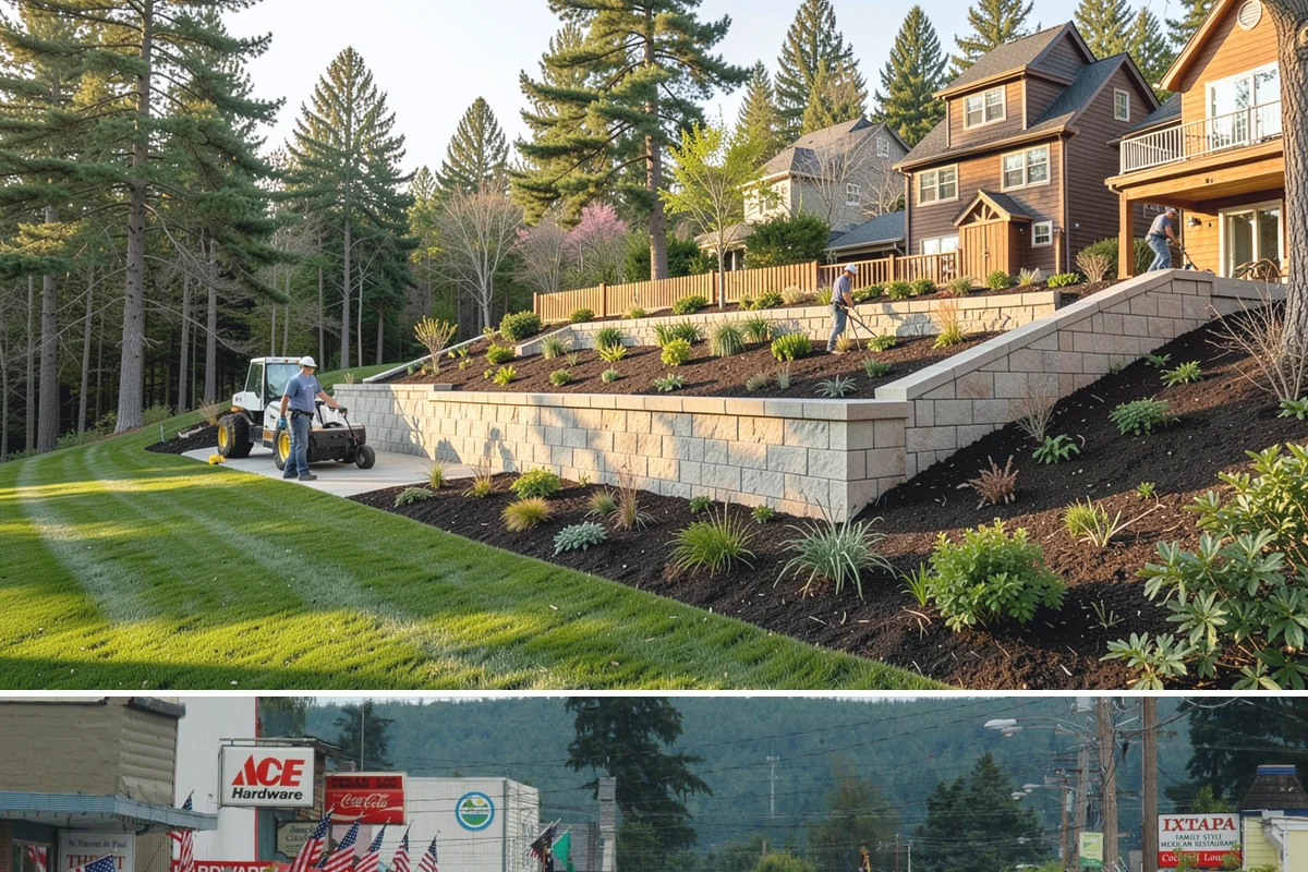 Security Lighting in Carnation, King County, WA - Can be installed year-round.