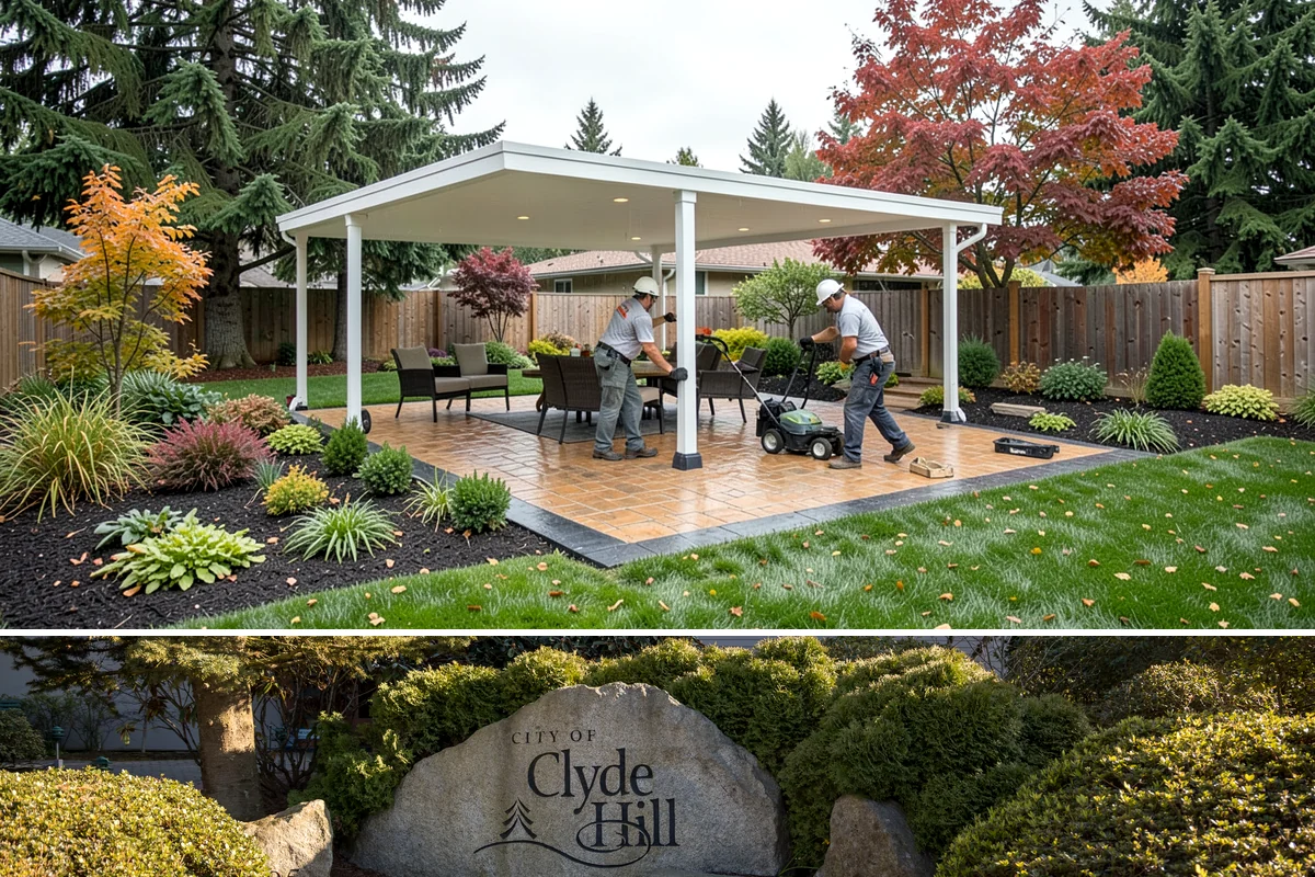 Security Lighting in Clyde Hill, King County, WA - Can be installed year-round.