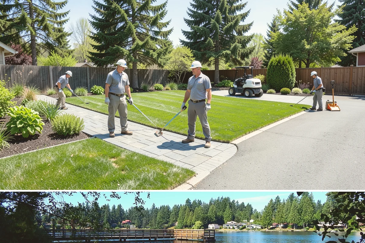 Security Lighting in Federal Way, King County, WA - Can be installed year-round.