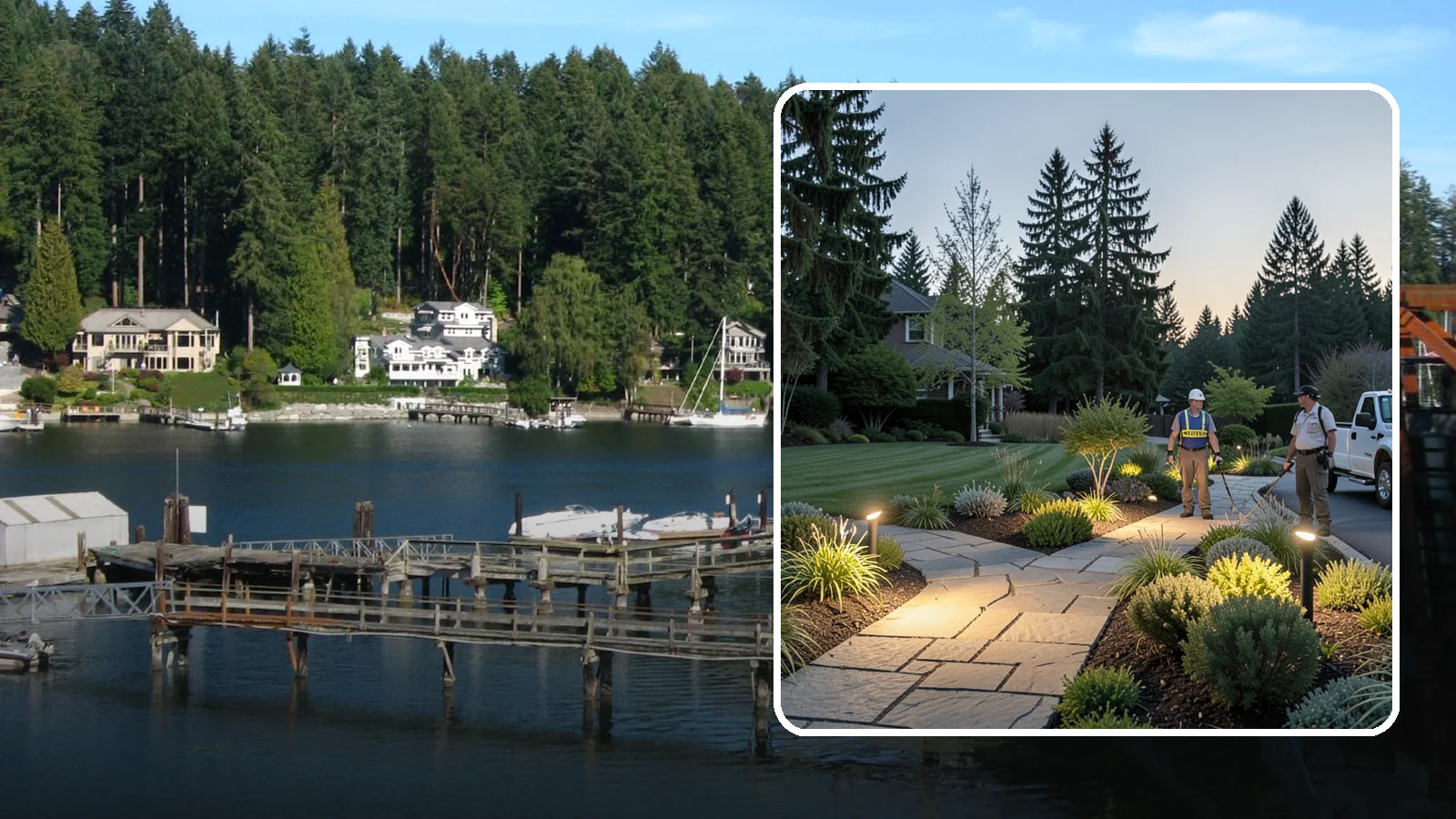 Security Lighting in Gig Harbor, Pierce County, WA - Security and motion lighting that deters intruders and keeps your property safe and visible.