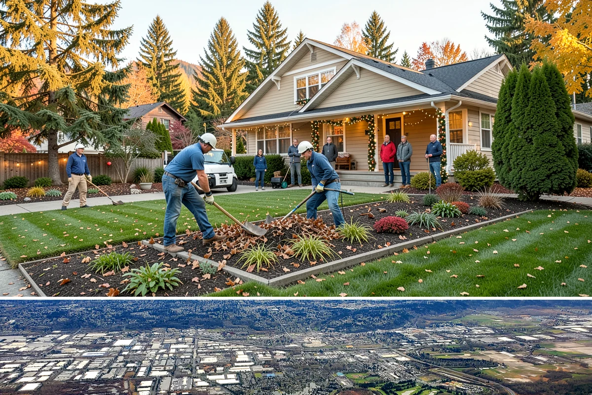 Security Lighting in Kent, King County, WA - Can be installed year-round.