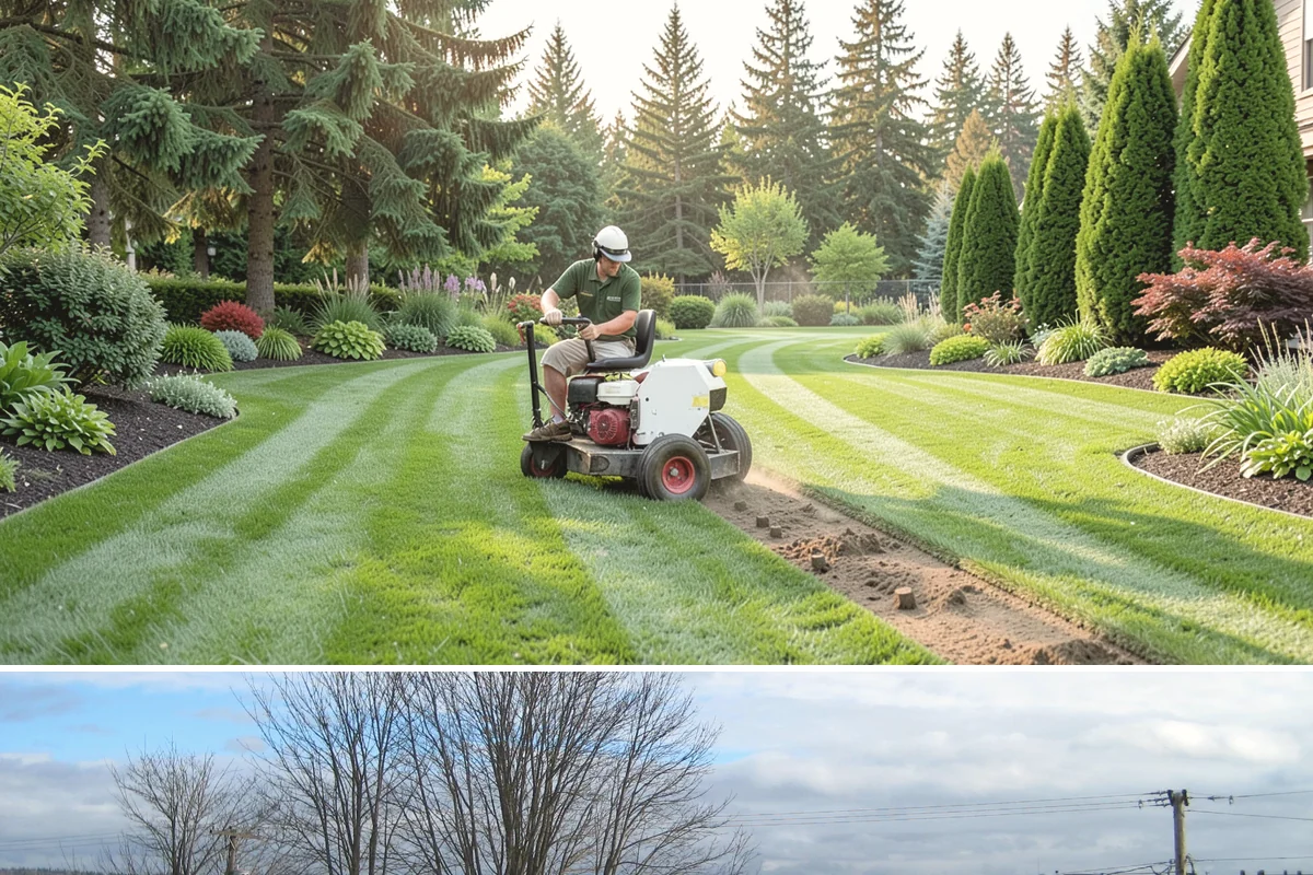 Security Lighting in Langley, Island County, WA - Can be installed year-round.
