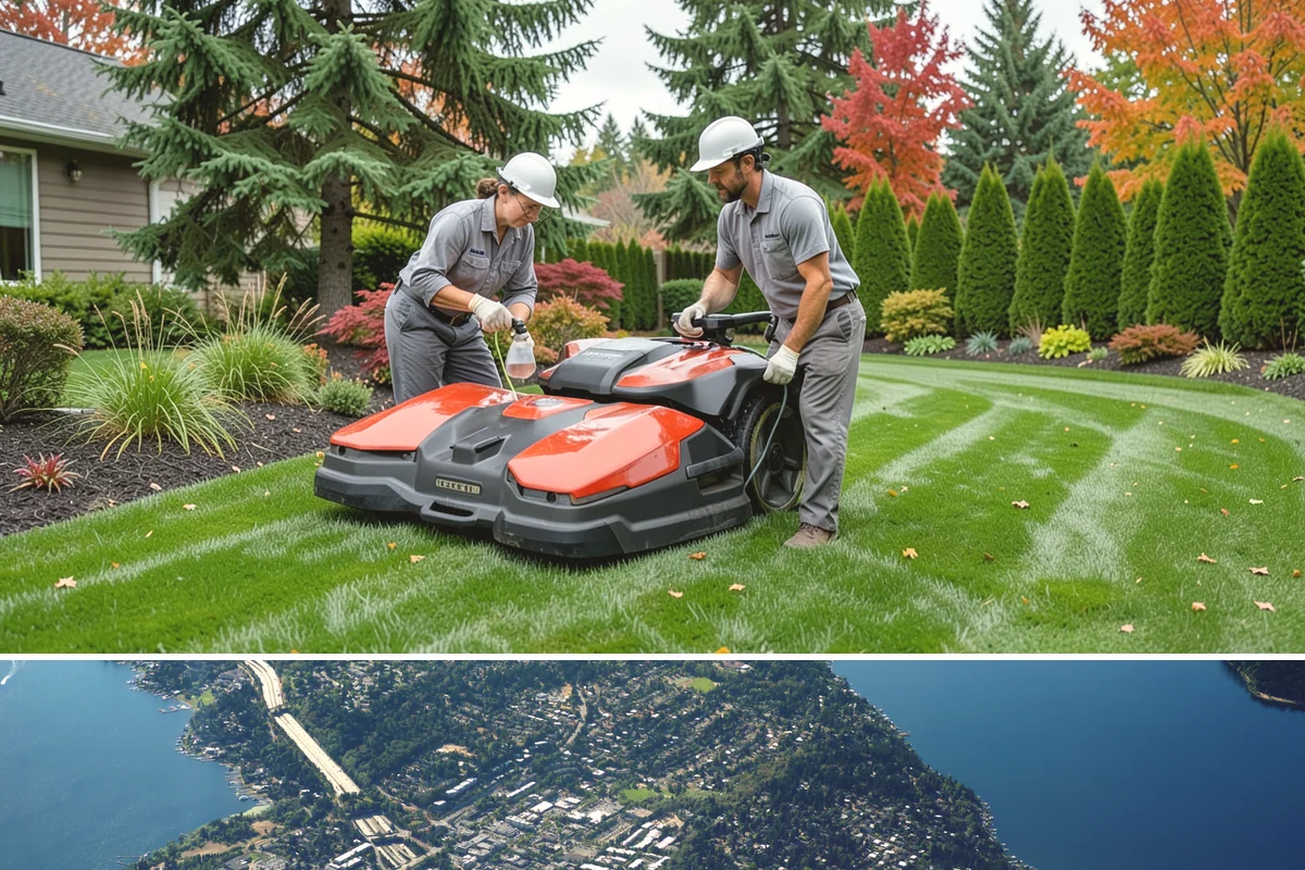 Security Lighting in Mercer Island, King County, WA - Can be installed year-round.