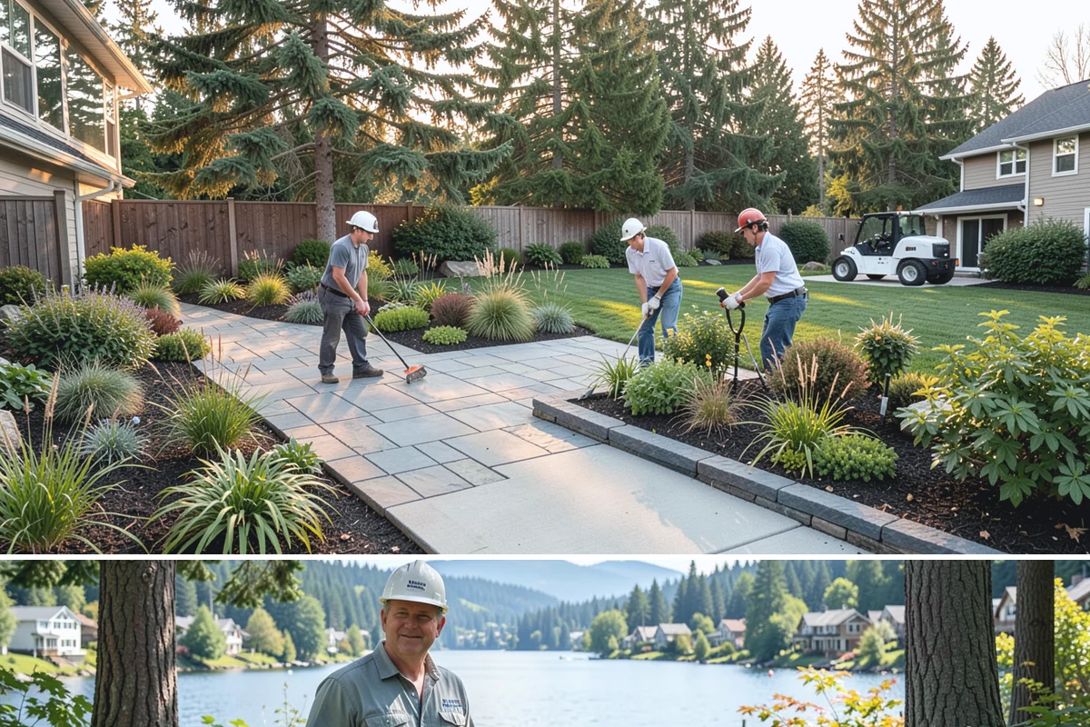 Security Lighting in Milton, King County, WA - Can be installed year-round.