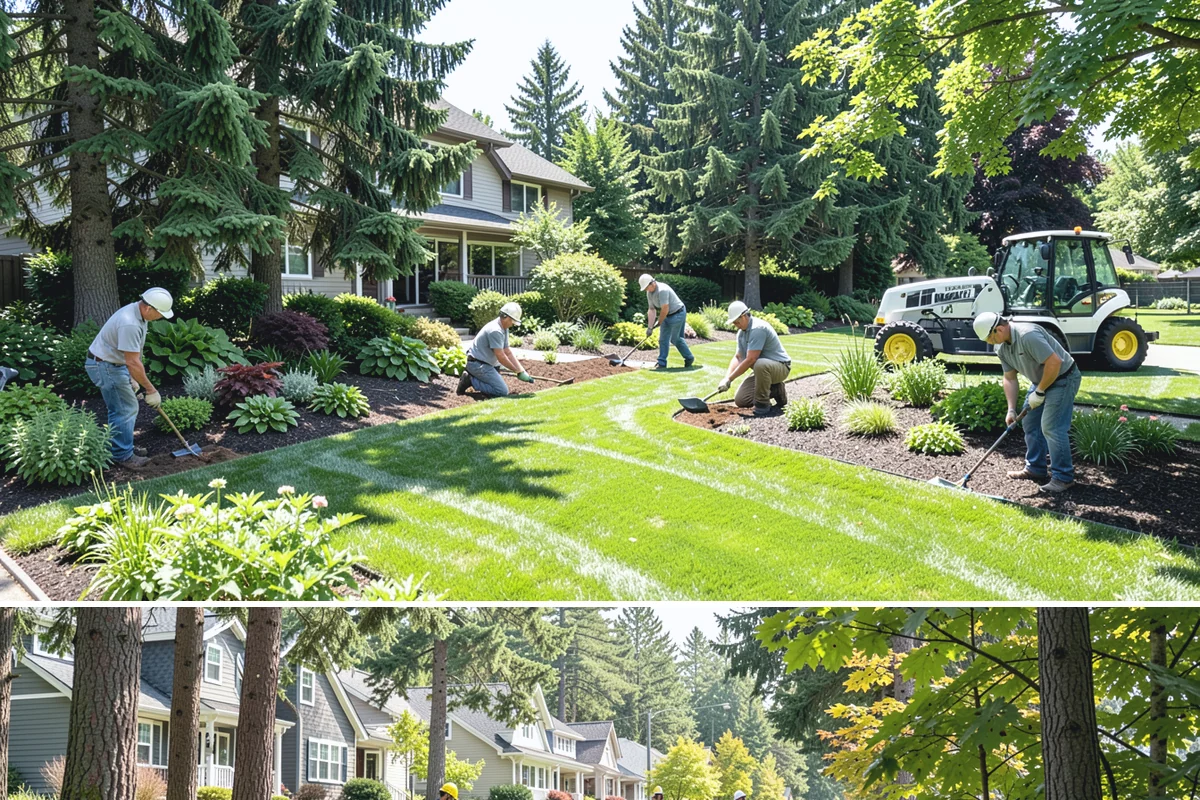 Security Lighting in Normandy Park, King County, WA - Can be installed year-round.
