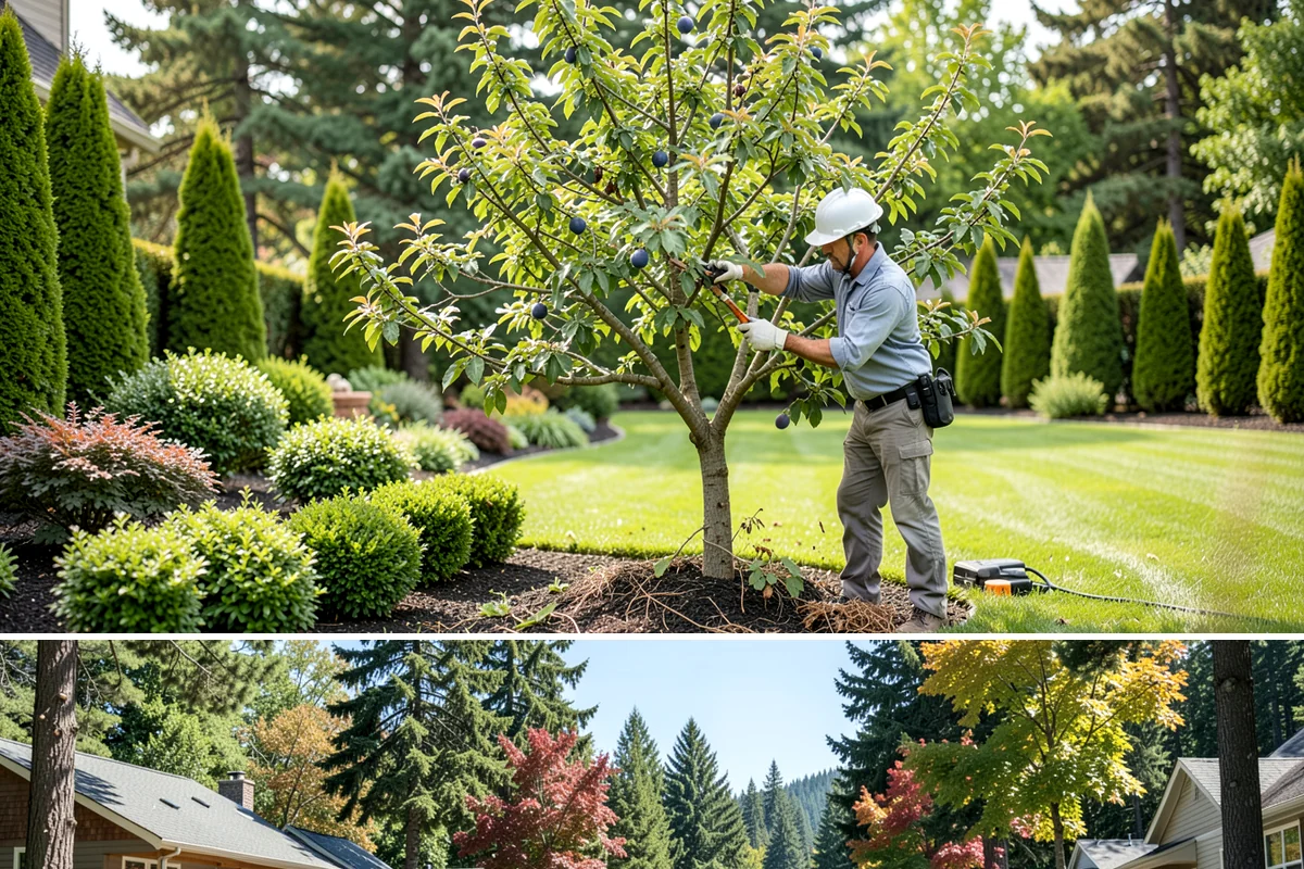 Security Lighting in Orting, Pierce County, WA - Can be installed year-round.