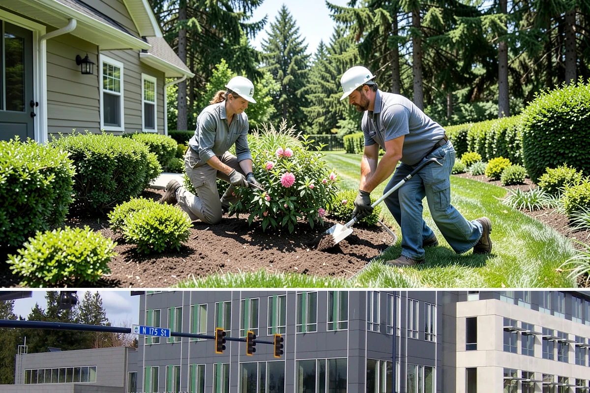Security Lighting in Shoreline, King County, WA - Can be installed year-round.