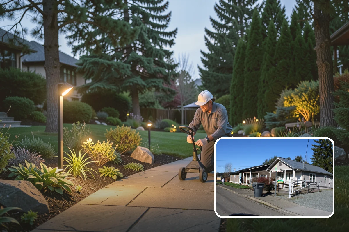 Security Lighting in South Prairie, Pierce County, WA - Effective deterrent against intruders