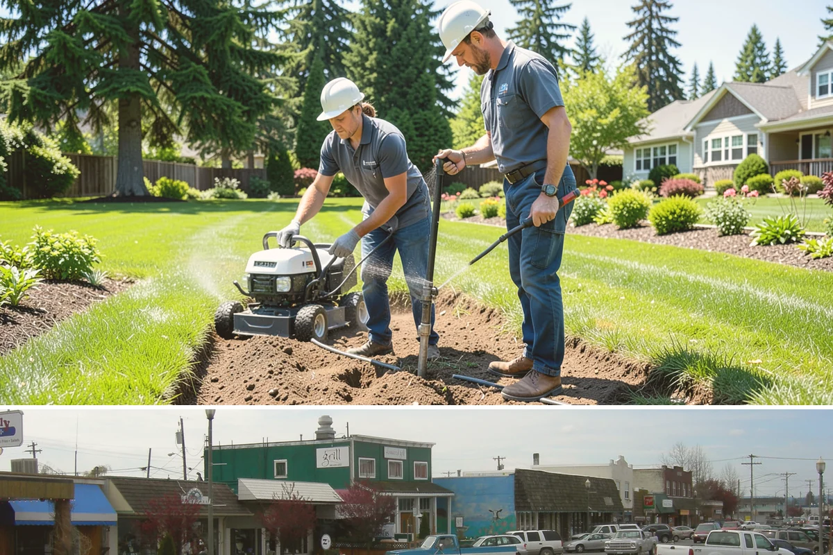 Security Lighting in Stanwood, Snohomish County, WA - Can be installed year-round.