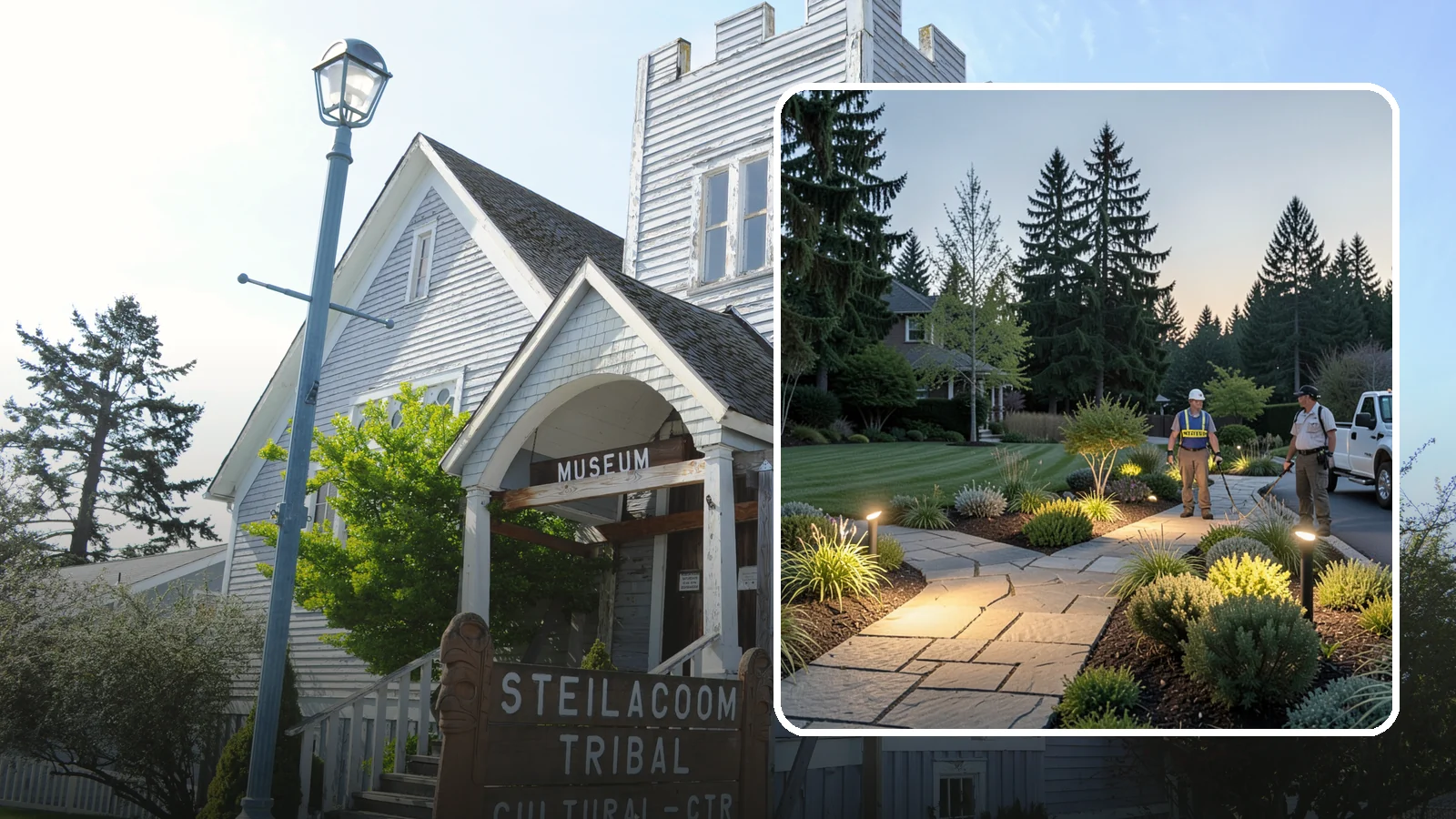 Security Lighting in Steilacoom, Pierce County, WA - Security and motion lighting that deters intruders and keeps your property safe and visible.