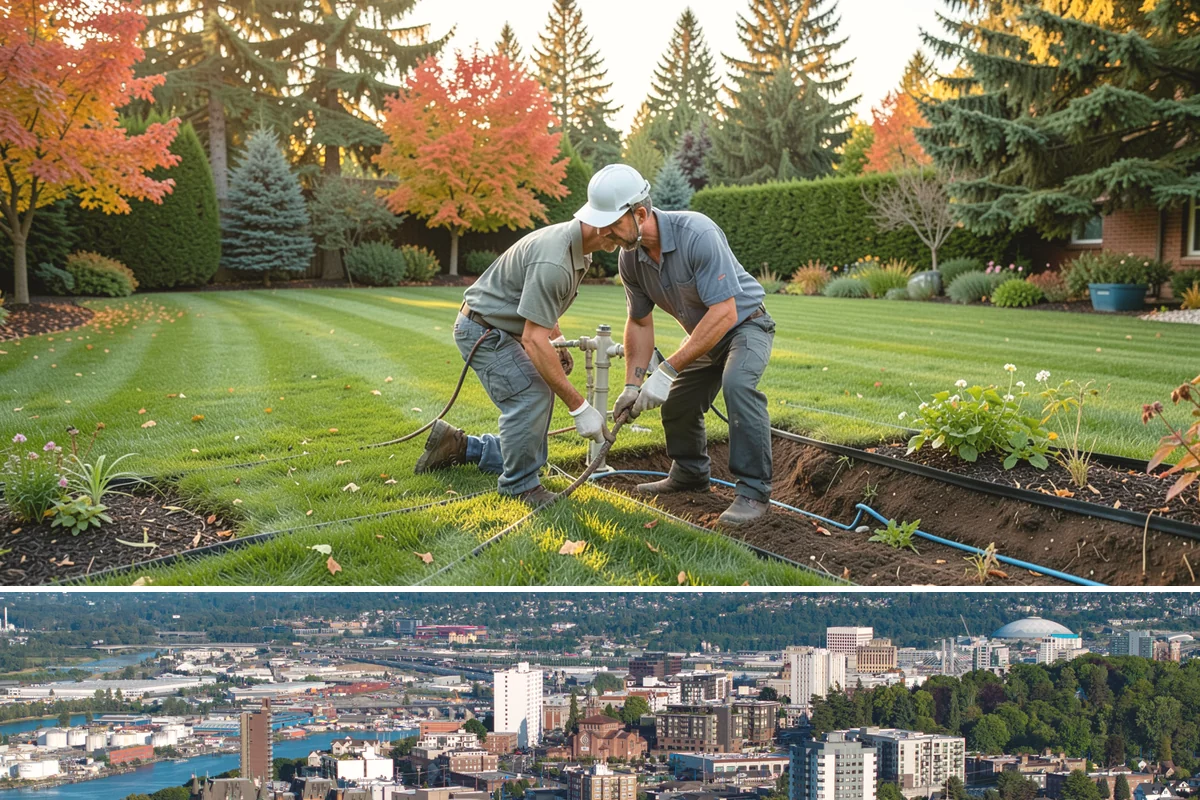 Security Lighting in Tacoma, Pierce County, WA - Can be installed year-round.