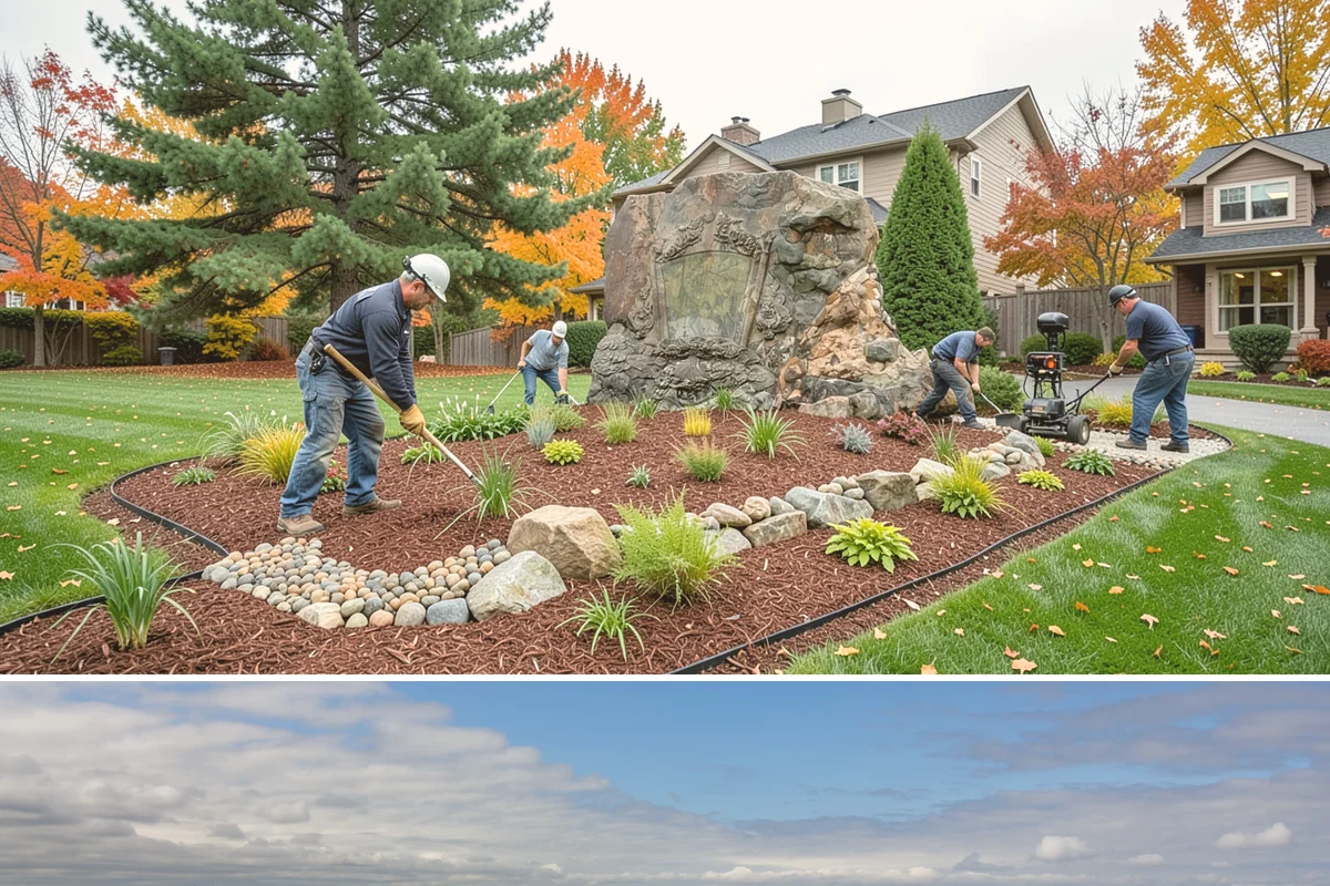 Security Lighting in University Place, Pierce County, WA - Can be installed year-round.
