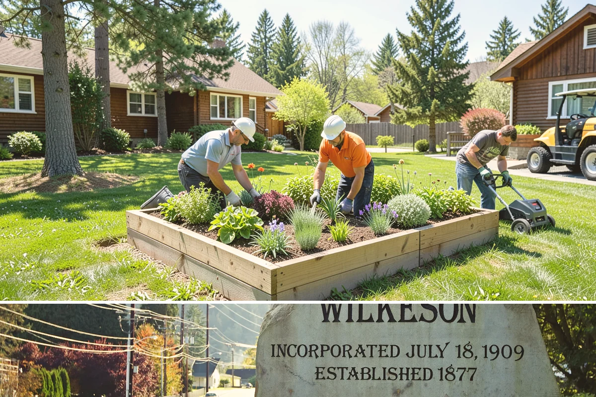 Security Lighting in Wilkeson, Pierce County, WA - Can be installed year-round.